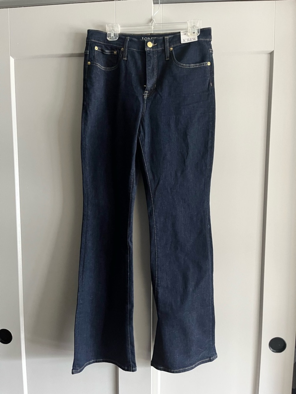 J.Crew Bootcut Jeans in Deep Indigo